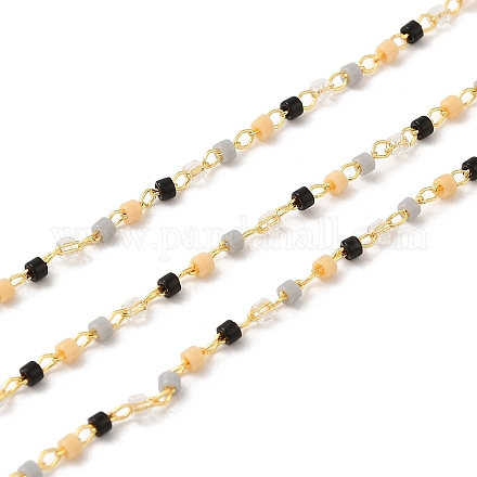 Chaînes de perles de colonne de verre CHC-F017-01-1
