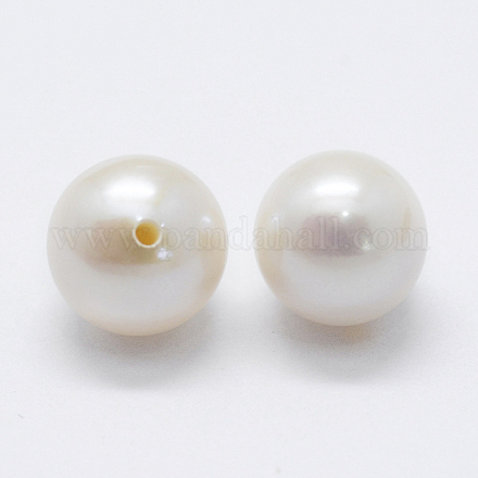 Culture des perles perles d'eau douce naturelles PEAR-P056-013-1