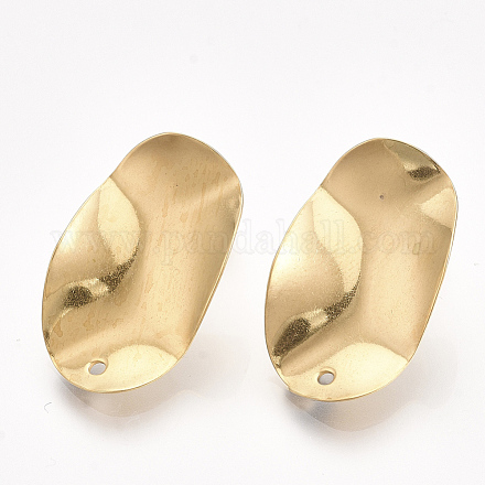 Accessoires de puces d'oreilles en 304 acier inoxydable STAS-S079-55A-1