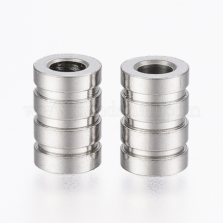 Perlas de tubo de 304 acero inoxidable X-STAS-G161-12P-1