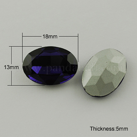 Diamante de imitación de cristal en punta RGLA-Q012-10-1