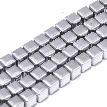 Electroplate Non-magnetic Synthetic Hematite Beads Strands G-T061-35A-1