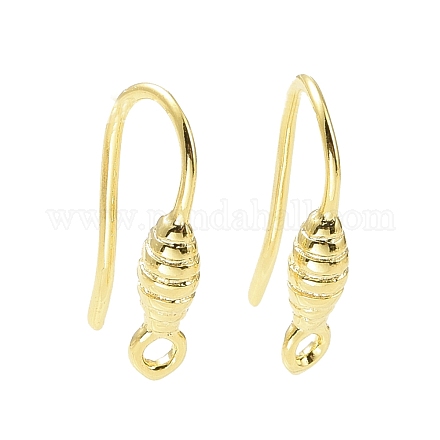 Rack Plating Brass Earring Hooks KK-F839-028G-1