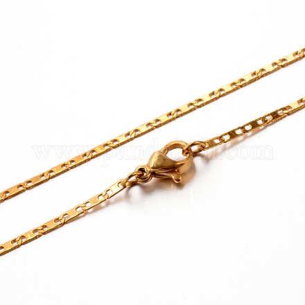 304 collane della catena a maglia mariner acciaio inox STAS-M174-037G-1