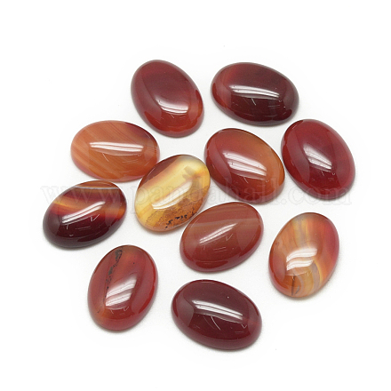 Natural Agate Cabochons G-R415-8x10-01-1