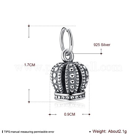Thai 925 Sterling Silver Pendants OPDL-BB23726-1