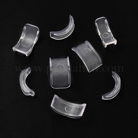 8 Stück 8 Größen Kunststoff unsichtbarer Ringgrößenversteller TOOL-K011-01-1