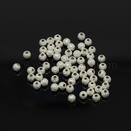 Perles en laiton texturées EC247-S-1