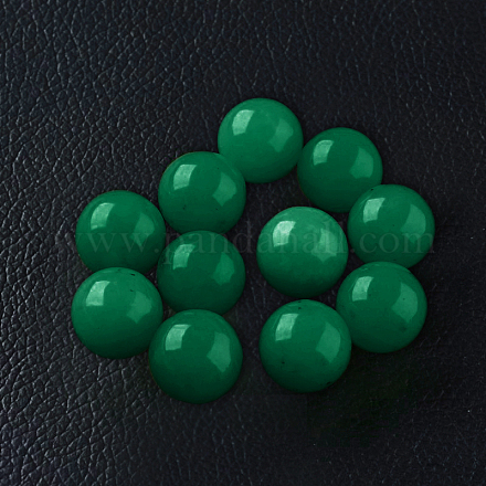 Perles naturelles de balle ronde en jade de Malaisie G-I174-16mm-10-1