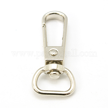 Iron Swivel Lobster Claw Clasps IFIN-C058-5-1
