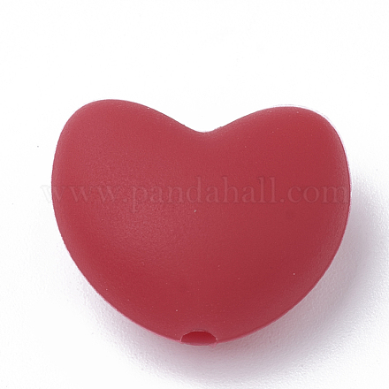 Food Grade Eco-Friendly Silicone Focal Beads SIL-T046-04-1