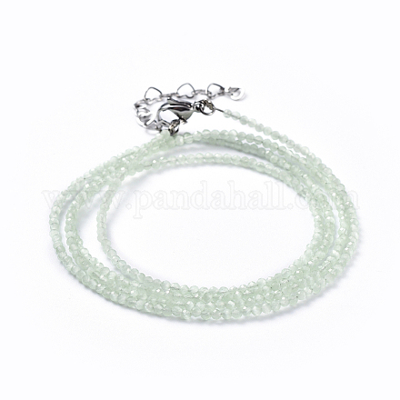Bracelet en perles oeil de chat BJEW-JB04397-01-1