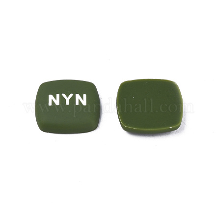 Cabochons en émail acrylique KY-N015-202D-1