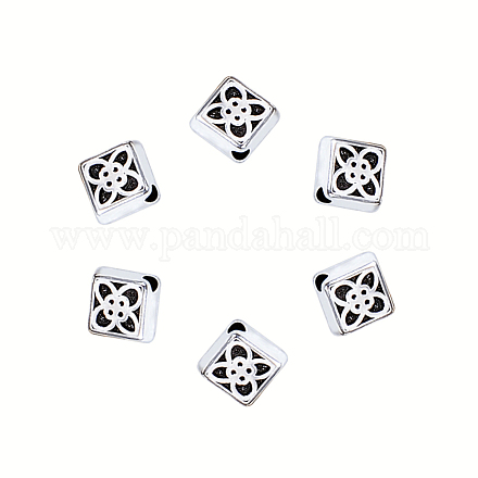 Pandahall Elite Perlen aus tibetischer Silberlegierung PALLOY-PH0005-35-1