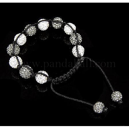 Bracelets de diamants de la mode X-BJEW-N138-5-1