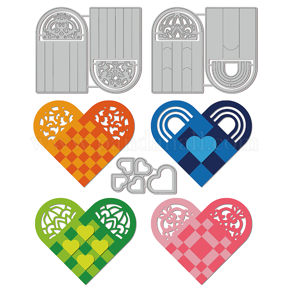 Die De Découpe Scrapbooking En Acier Carbone - Motif Puzzle 100x65mm - Pour Cartes, Albums, Décorations DIY - 10