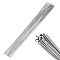 30Pcs Platinum 0.07 x 13inch Low Temperature Welding Wire Flux Cored Aluminum Welding Rods Aluminum Brazing Rods for Ship Transportation, Machining, welding or Surfacing Welding