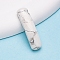 Natural Howlite Curved Rectangle Links, Bridge Connector Charms, 35mm