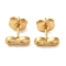 304 Stainless Steel Stud Earrings, Golden, Infinity, 3x8.5mm