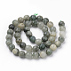 Chapelets de perles en jaspe verte naturelle de la ligne G-Q462-102-8mm-2