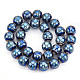 Electroplate Glass Beads EGLA-S172-04B-2