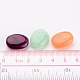 Mixed Acrylic Gemstone Beads Oval Beads X-PGB277Y-4