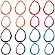Benecreat 30 pz 5 colori pendenti in lega verniciati a spruzzo FIND-BC0003-26-1