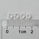 Perles rondes en acrylique transparent PL704-4