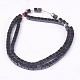 Non-Magnetic Synthetic Hematite Beads Strands X-G-Q527-4x4mm-1-2