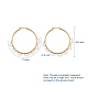 304 Stainless Steel Hoop Earrings X-EJEW-JE03752-4
