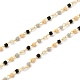 Chaînes de perles de colonne de verre CHC-F017-01-1