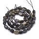 Chapelets de perles en obsidienne dorée naturelle G-S340-01-2