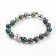 Natural Gemstone Beads Bracelets BJEW-JB03390-2