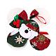 8Pcs Cloth Christmas Stockings Sets JX067A-3