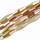 Electroplate Glass Beads Strands EGLA-S194-03A-E01-1