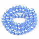 Electroplate Glass Beads Strands EGLA-A034-J6mm-A02-3