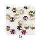 Cabujones de cristal de rhinestone MRMJ-T010-134G-2