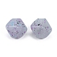 Perles acryliques opaques style pierre marbrée OACR-G009-02D-2