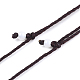 Nylon Cord Necklace Making MAK-T005-14B-02-3