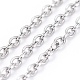 3.28 Feet 304 Stainless Steel Cable Chains X-CHS-F006-02B-P-2