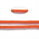 コットン糸  マクラメコード  装飾的な糸のスレッド  DIYの工芸品について  ギフトラッピングとジュエリー作り  サンゴ  3mm  約54.68ヤード（50m）/ロール OCOR-T001-01-02-3