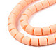 Chapelets de perle en pâte polymère manuel X-CLAY-ZX006-01-32-4