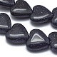 Synthetic Blue Goldstone Beads Strands G-G793-15A-02-3
