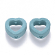 Perles de cadre de perles en porcelaine faites à la main PORC-S500-018-B02-2