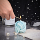 シリコーンキャンドル型  DIYキャンドル作りに  糸の玉  透明  6.6x6.9x6.3cm DIY-WH0204-45-5