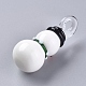 Weihnachten handgedrehten lampwork Glasanhänger LAMP-G141-03B-2