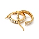 Crystal Rhinestone Hoop Earrings EJEW-D279-01G-06-2