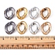 60 pièces 4 couleurs uv placage acrylique anneaux de liaison FIND-FS0001-25-6