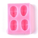 Moule en silicone 3D pour visage humain X-DIY-L045-004-1