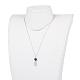 Alloy Charms with Cubic Zirconia Pendant Necklaces NJEW-JN01978-6